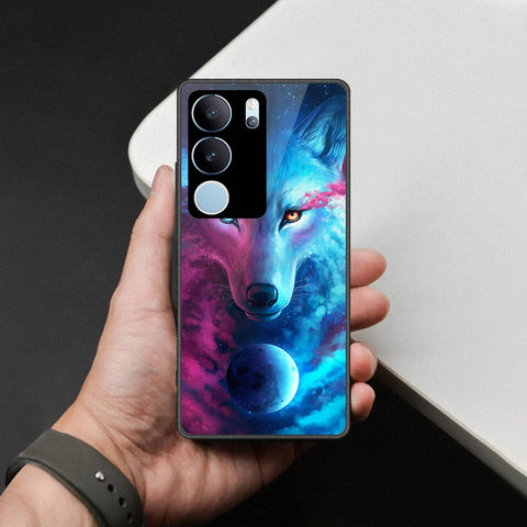 Vivo V29 Cover - Brave Series - HQ Ultra Shine Premium Infinity Glass Soft Silicon Borders Case