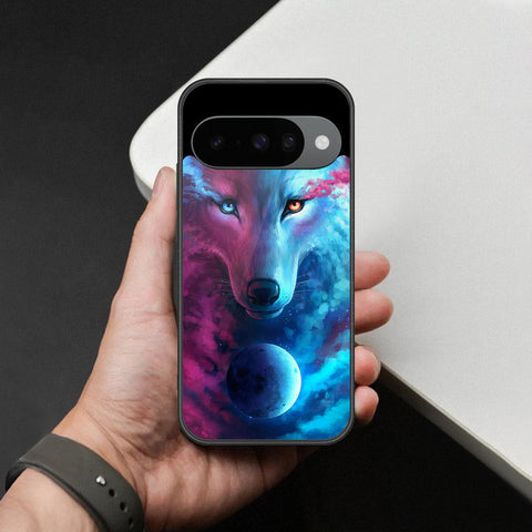 Google Pixel 10 Cover - Brave Series - HQ Ultra Shine Premium Infinity Glass Soft Silicon Borders Case