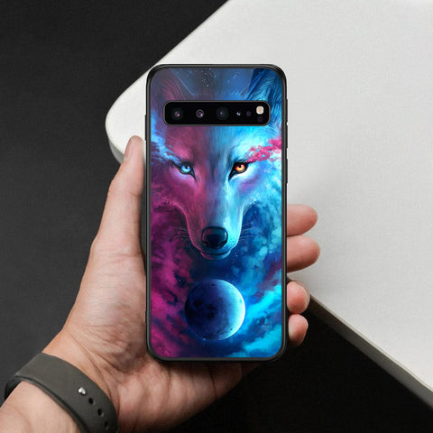 Samsung Galaxy S10 5G Cover - Brave Series - HQ Ultra Shine Premium Infinity Glass Soft Silicon Borders Case