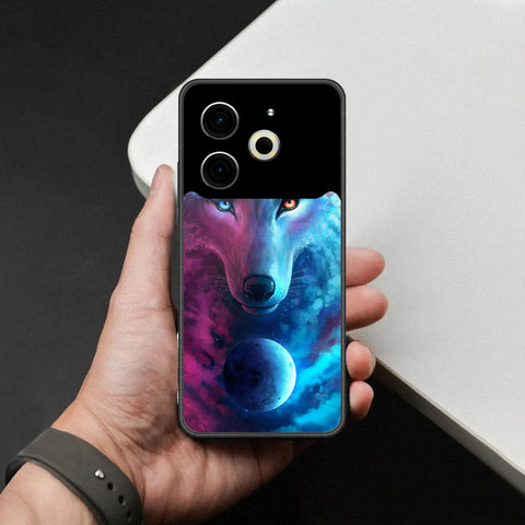 Tecno Pova 6 Cover - Brave Series - HQ Ultra Shine Premium Infinity Glass Soft Silicon Borders Case