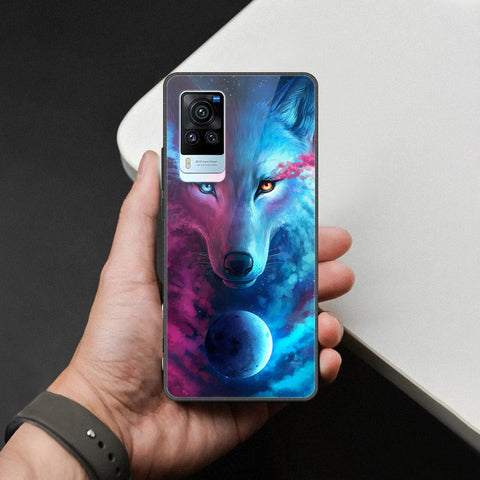 Vivo X60 Cover - Brave Series - HQ Ultra Shine Premium Infinity Glass Soft Silicon Borders Case