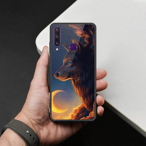 Huawei Y6p Cover - Brave Series - HQ Ultra Shine Premium Infinity Glass Soft Silicon Borders Case