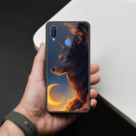 Huawei Enjoy 9 Plus Cover - Brave Series - HQ Ultra Shine Premium Infinity Glass Soft Silicon Borders Case