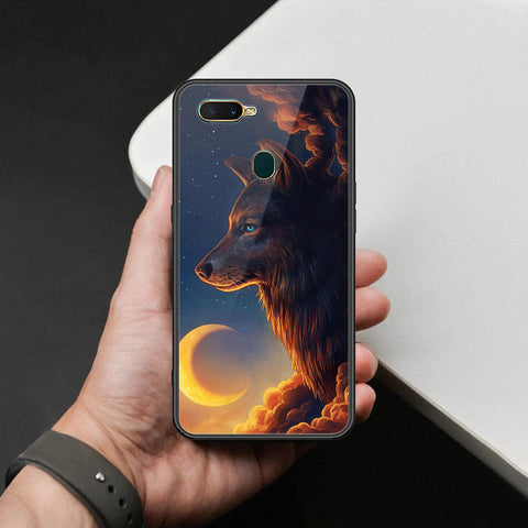 Oppo A12s Cover - Brave Series - HQ Ultra Shine Premium Infinity Glass Soft Silicon Borders Case