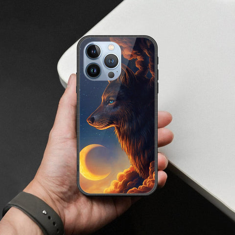 iPhone 13 Pro Cover - Brave Series - HQ Ultra Shine Premium Infinity Glass Soft Silicon Borders Case