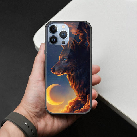 iPhone 13 Pro Max Cover - Brave Series - HQ Ultra Shine Premium Infinity Glass Soft Silicon Borders Case