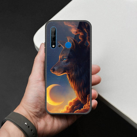 Huawei P20 Lite 2019 Cover - Brave Series - HQ Ultra Shine Premium Infinity Glass Soft Silicon Borders Case