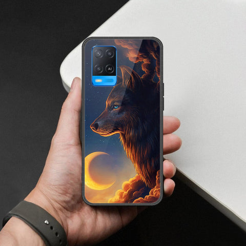 Oppo A54 4G Cover - Brave Series - HQ Ultra Shine Premium Infinity Glass Soft Silicon Borders Case
