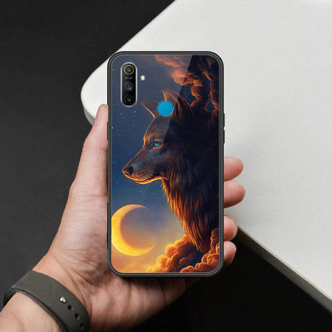 Realme C3 Cover - Brave Series - HQ Ultra Shine Premium Infinity Glass Soft Silicon Borders Case