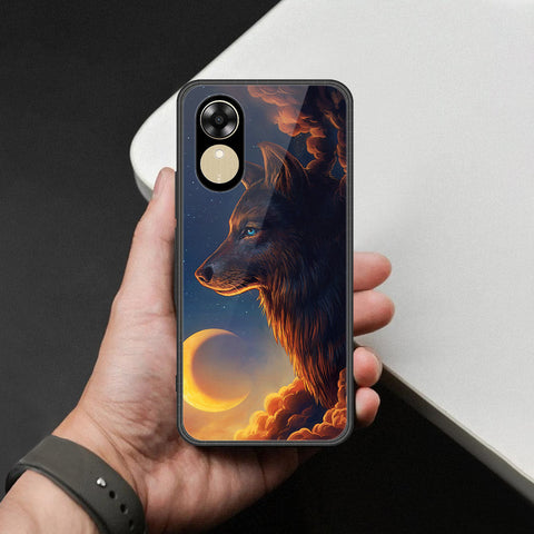 Oppo A17k Cover - Brave Series - HQ Ultra Shine Premium Infinity Glass Soft Silicon Borders Case