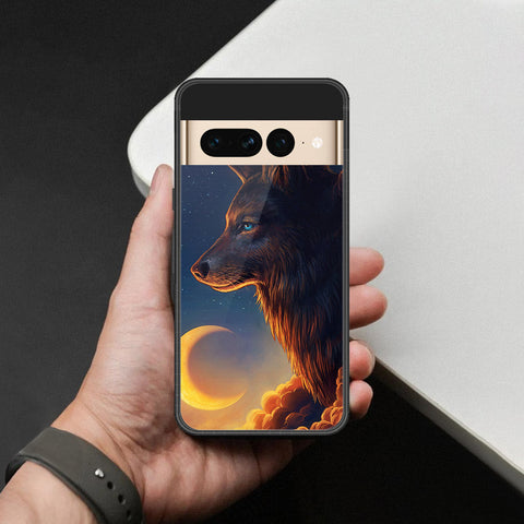 Google Pixel 7 Pro Cover - Brave Series - HQ Ultra Shine Premium Infinity Glass Soft Silicon Borders Case (Fast Delivery)