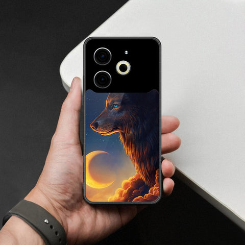 Tecno Pova 6 Cover - Brave Series - HQ Ultra Shine Premium Infinity Glass Soft Silicon Borders Case