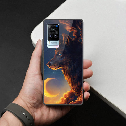 Vivo X60 Cover - Brave Series - HQ Ultra Shine Premium Infinity Glass Soft Silicon Borders Case