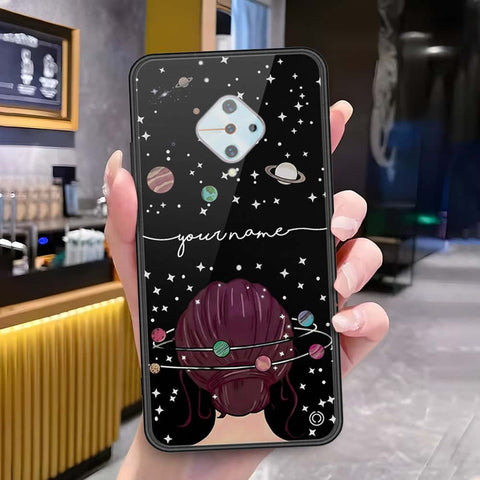 Vivo S1 Pro Cover - Onation Your Name Series - HQ Ultra Shine Premium Infinity Glass Soft Silicon Borders Case