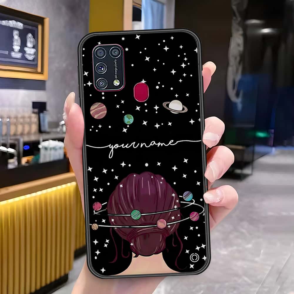 Samsung Galaxy M31 Cover - Onaton Persian Rugs Series 3 - HQ Ultra Shine Premium Infinity Glass Soft Silicon Borders Case