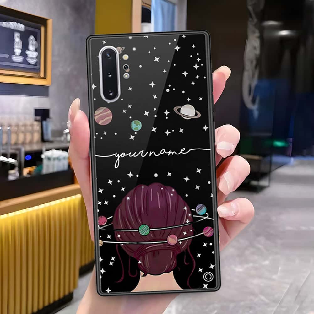 Samsung Galaxy Note 10 Plus Cover - Onaton Persian Rugs Series 3 - HQ Ultra Shine Premium Infinity Glass Soft Silicon Borders Case