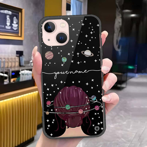 iPhone 14 Plus Cover - Onation Your Name Series - HQ Ultra Shine Premium Infinity Glass Soft Silicon Borders Case