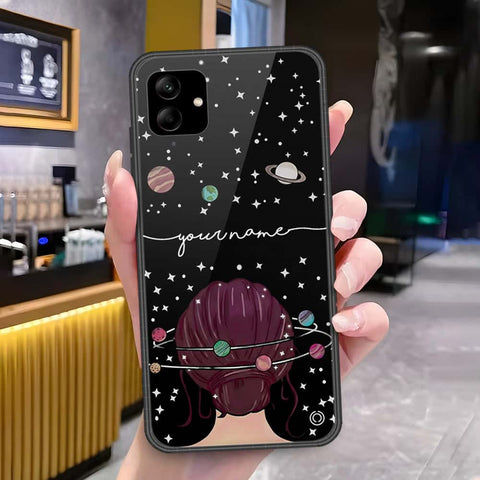 Samsung Galaxy A04 Cover - Onation Your Name Series - HQ Ultra Shine Premium Infinity Glass Soft Silicon Borders Case