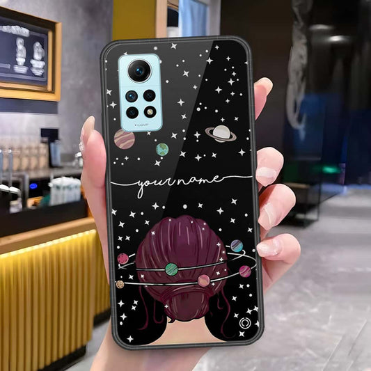 Xiaomi Redmi Note 12 Pro 4G Cover - Onation Your Name Series - HQ Ultra Shine Premium Infinity Glass Soft Silicon Borders Case