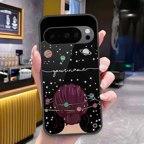 Google Pixel 10 Pro XL Cover - Onation Your Name Series - HQ Ultra Shine Premium Infinity Glass Soft Silicon Borders Case