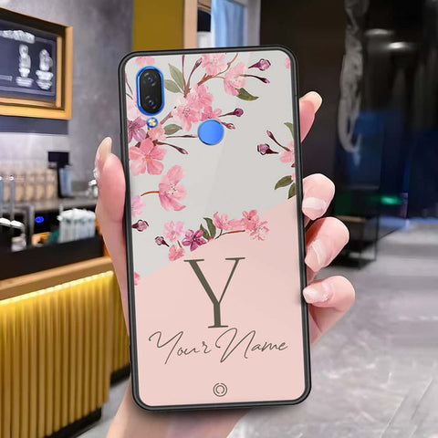 Huawei Nova 3 Cover - Onation Your Name Series - HQ Ultra Shine Premium Infinity Glass Soft Silicon Borders Case
