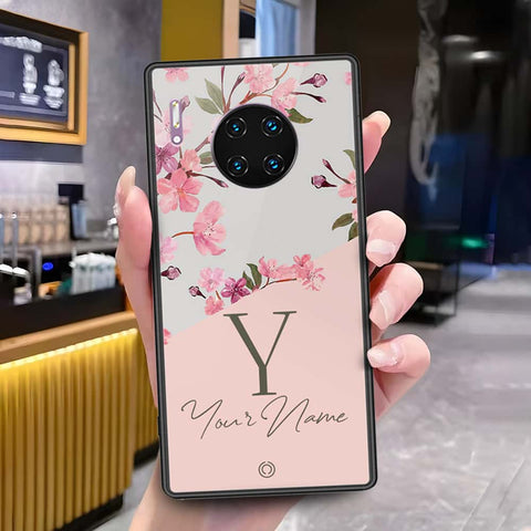 Huawei Mate 30 Pro Cover - Onaton Persian Rugs Series 3 - HQ Ultra Shine Premium Infinity Glass Soft Silicon Borders Case