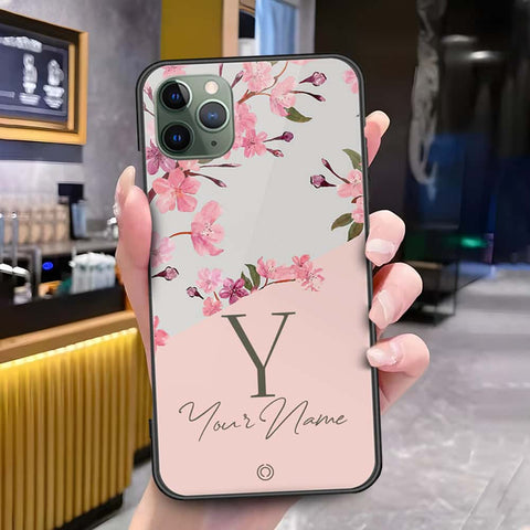iPhone 11 Pro - Onation Your Name Series - HQ Ultra Shine Premium Infinity Glass Soft Silicon Borders Case