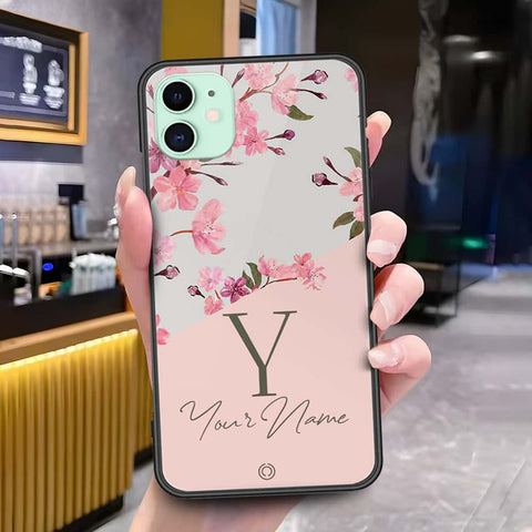 iPhone 11 - Onation Your Name Series - HQ Ultra Shine Premium Infinity Glass Soft Silicon Borders Case