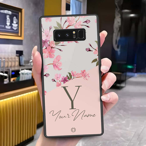 Samsung Galaxy Note 8 Cover - Onaton Persian Rugs Series 3 - HQ Ultra Shine Premium Infinity Glass Soft Silicon Borders Case