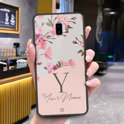 Samsung Galaxy J6 Prime Cover - Onation Your Name Series - HQ Ultra Shine Premium Infinity Glass Soft Silicon Borders Case