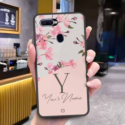 Oppo F9 / F9 Pro Cover - Onation Your Name Series - HQ Ultra Shine Premium Infinity Glass Soft Silicon Borders Case