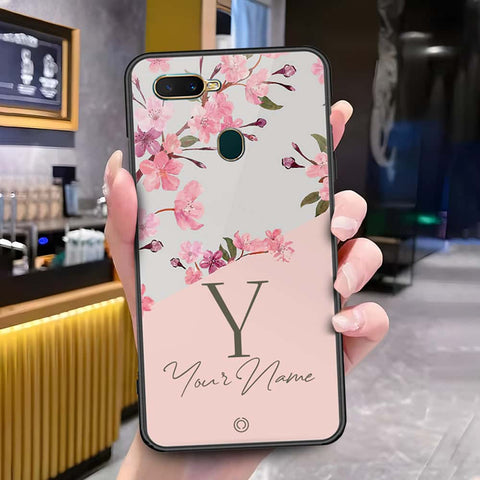 Oppo A12s Cover - Onation Your Name Series - HQ Ultra Shine Premium Infinity Glass Soft Silicon Borders Case