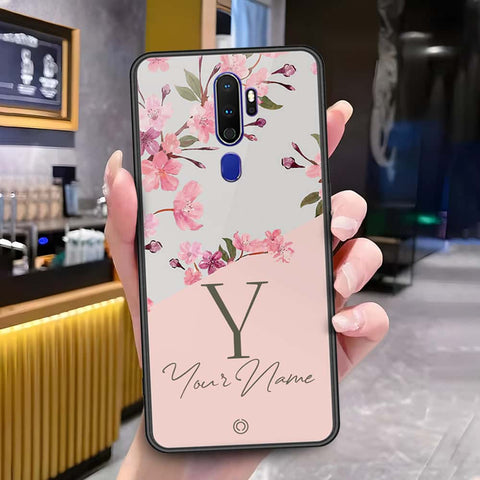 Oppo A5 2020 Cover - Onation Your Name Series - HQ Ultra Shine Premium Infinity Glass Soft Silicon Borders Case