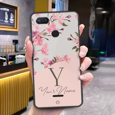 Xiaomi Redmi 6 Cover - Onation Your Name Series - HQ Ultra Shine Premium Infinity Glass Soft Silicon Borders Case