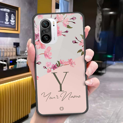 Xiaomi Redmi K40 Pro Cover - Onation Your Name Series - HQ Ultra Shine Premium Infinity Glass Soft Silicon Borders Case