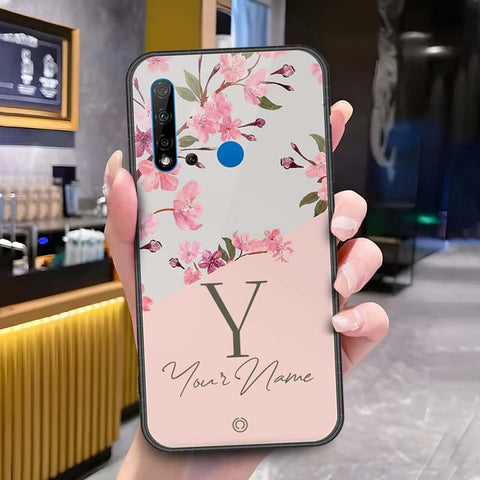 Huawei P20 Lite 2019 Cover - Onation Your Name Series3 - HQ Ultra Shine Premium Infinity Glass Soft Silicon Borders Case