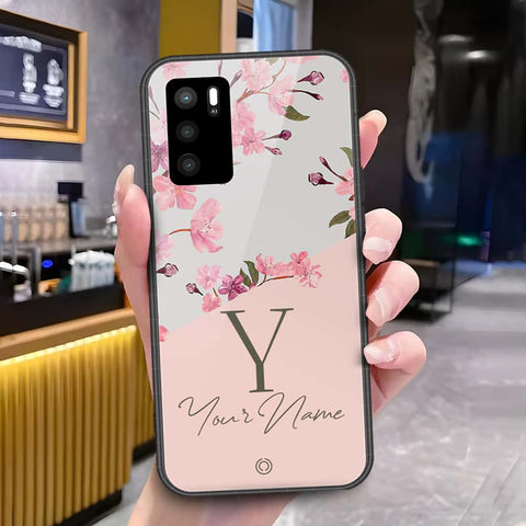 Oppo A16 Cover - Onation Your Name Series - HQ Ultra Shine Premium Infinity Glass Soft Silicon Borders Case