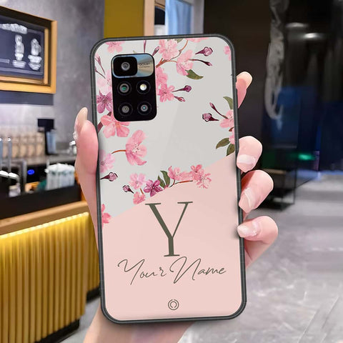 Xiaomi Redmi 10 Prime Cover - Onation Your Name Series - HQ Ultra Shine Premium Infinity Glass Soft Silicon Borders Case