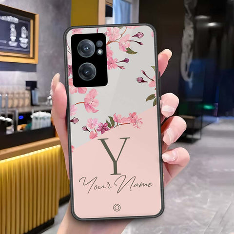 OnePlus Nord CE 2 5G Cover - Onation Your Name Series - HQ Ultra Shine Premium Infinity Glass Soft Silicon Borders Case