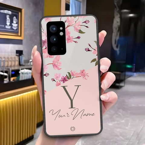 OnePlus 9RT 5G Cover - Onation Your Name Series - HQ Ultra Shine Premium Infinity Glass Soft Silicon Borders Case