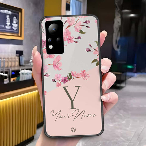 Infinix Note 11 Cover - Onation Your Name Series - HQ Ultra Shine Premium Infinity Glass Soft Silicon Borders Case