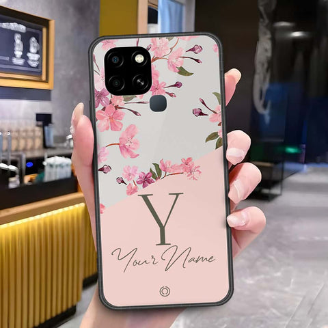 Infinix Smart 6 Cover - ONation Persian Rugs Series 2 - HQ Ultra Shine Premium Infinity Glass Soft Silicon Borders Case