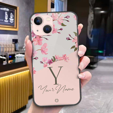 iPhone 14 Plus Cover - Onation Your Name Series - HQ Ultra Shine Premium Infinity Glass Soft Silicon Borders Case