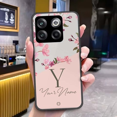 OnePlus Ace Pro Cover - Onation Your Name Series - HQ Ultra Shine Premium Infinity Glass Soft Silicon Borders Case
