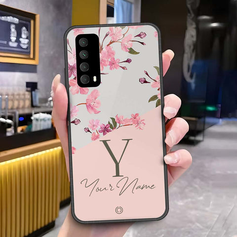 Huawei P smart 2021 Cover - Onation Your Name Series3 - HQ Ultra Shine Premium Infinity Glass Soft Silicon Borders Case
