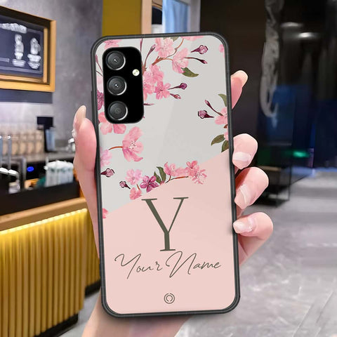 Samsung Galaxy A54 5G Cover - Onation Your Name Series - HQ Ultra Shine Premium Infinity Glass Soft Silicon Borders Case