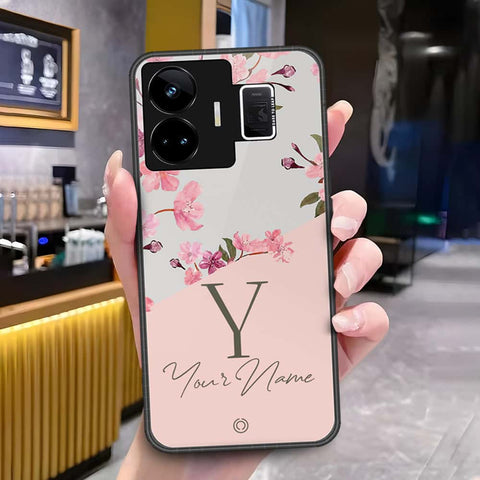 Realme GT3 Cover - Onation Your Name Series - HQ Ultra Shine Premium Infinity Glass Soft Silicon Borders Case