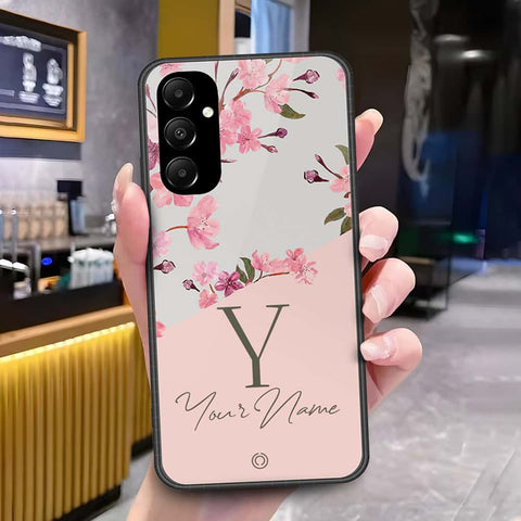 Samsung Galaxy A05s Cover - Onation Your Name Series - HQ Ultra Shine Premium Infinity Glass Soft Silicon Borders Case