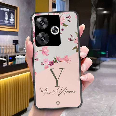 Xiaomi Poco F6 Cover - Onation Your Name Series - HQ Ultra Shine Premium Infinity Glass Soft Silicon Borders Case