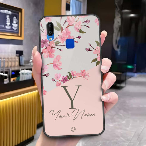 Vivo Y91i Cover - Onation Your Name Series - HQ Ultra Shine Premium Infinity Glass Soft Silicon Borders Case